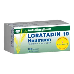 LORATADIN 10 Heumann tableta, 100 kom