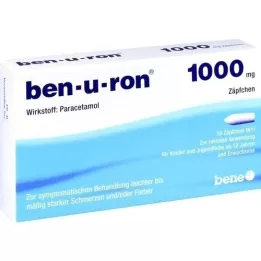 BEN-U-RON 1000 mg čepića, 10 sati