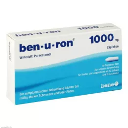 BEN-U-RON 1.000 mg čepići, 10 kom