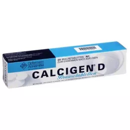 CALCIGEN D 600 mg/400 I.E. šumeće tablete, 20 kom