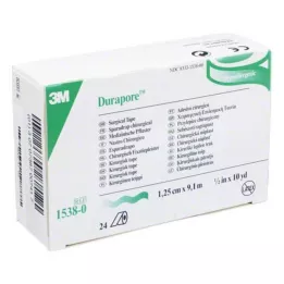DURAPORE Svileni kolnik 1,25 cmx9,1 m rola, 24 sata