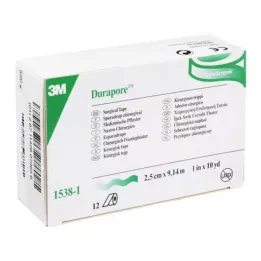 DURAPORE Svileni kolnik 2,5 cmx9,1 m rola, 12 sati