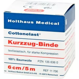 KURZZUGBINDE Cotonelast 6 cmx5 m, 10 kom