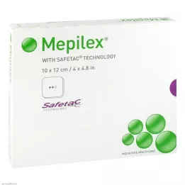 MEPILEX 10x12 cm pjenasti oblog, 5 kom