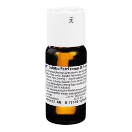 SOLUTIO FERRI comp.d 3 razrjeđivanje, 50 ml