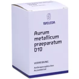 AURUM METALLICUM PRAEPARATUM D 10 Trituracija, 50 g