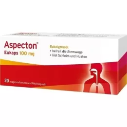ASPECTON EUKAPS 100 mg gastrointestinalnih kapsula, 20 ST