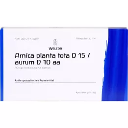 ARNICA PLANTA tota D 15/Aurum D 10 aa ampula, 8 ml