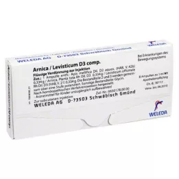 ARNICA/LEVISTICUM D 3 komp., 8 kom
