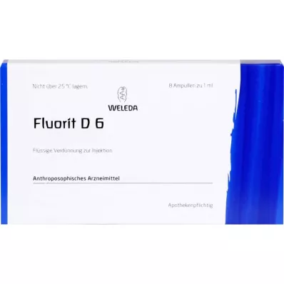 FLUORIT D 6 ampula, 8 ml