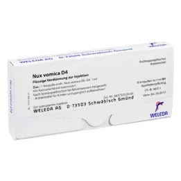 NUX VOMICA D 4 ampule, 8X1ml