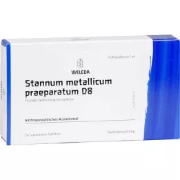 STANNUM METALLICUM praeparatum d 8 ampula, 8x1 ml