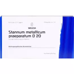 STANNUM METALLICUM praeparatum D 20 ampula, 8 ml