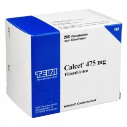 CALCET 475 mg filmom obložene tablete, 200 kom