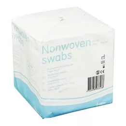 VLIESKOMPRESSEN 10x10 cm nesterilni 4-slojni, 100 kom