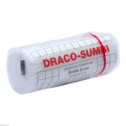 Dracosumbi fiksirajući zavoj 8 cm x 4 m bijeli, 1 kom