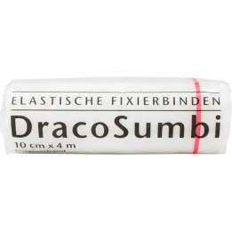 Dracosumbi fiksacijski zavoj 10 cm x 4 m bijeli, 1 kom