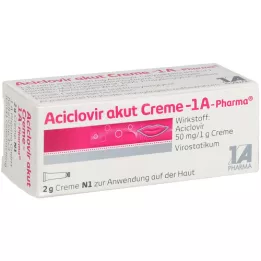 ACICLOVIR Akutna Creme-1a Pharma, 2 g