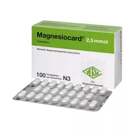 MAGNESIOCARD 2,5 mmol filmom obložene tablete, 100 kom