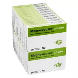 MAGNESIOCARD 2,5 mmol filmom obložene tablete, 20X50 kom