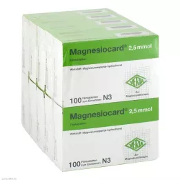 MAGNESIOCARD 2,5 mmol filmom obložene tablete, 10X100 kom
