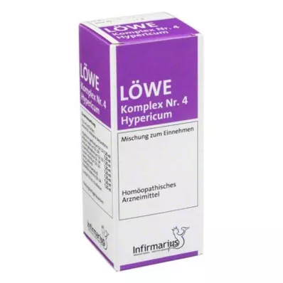 LÖWE KOMPLEX No.4 Hypericum kapi, 100 ml LÖWE KOMPLEX No.4 Hypericum kapi, 100 ml