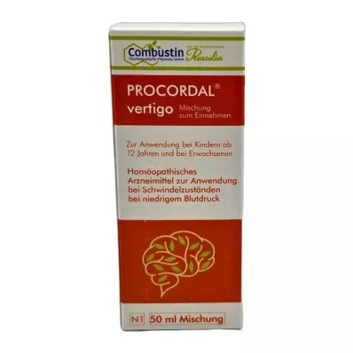 PROCORDAL mješavina za vrtoglavicu, 50 ml PROCORDAL mješavina za vrtoglavicu, 50 ml