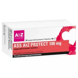 ASS AbZ PROTECT 100 mg gastrorezistentne tablete, 50 kom