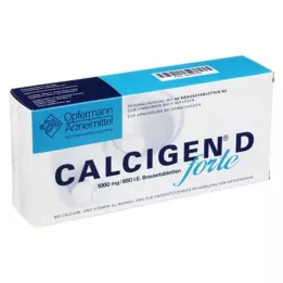 CALCIGEN D forte 1000 mg/880 I.E šumeće tablete, 40 kom