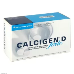 CALCIGEN D forte 1000 mg/880 I.E šumeće tablete, 100 kom