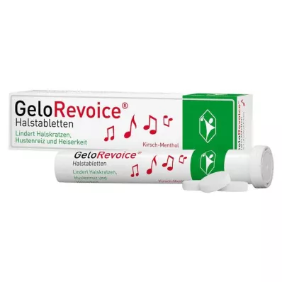 GELOREVOICE Pastile za grlo Cherry-Menthol Lut.-Tab., 20 kom