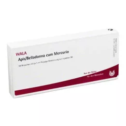 APIS BELLADONNA cum Mercurio ampule, 10X1 ml