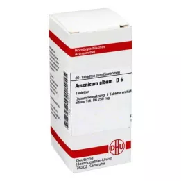 ARSENICUM ALBUM D 6 tableta, 80 kom