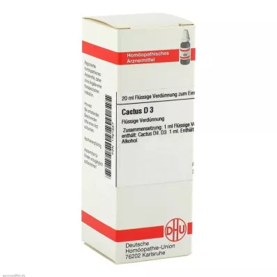 CACTUS D 3 razrjeđenje, 20 ml