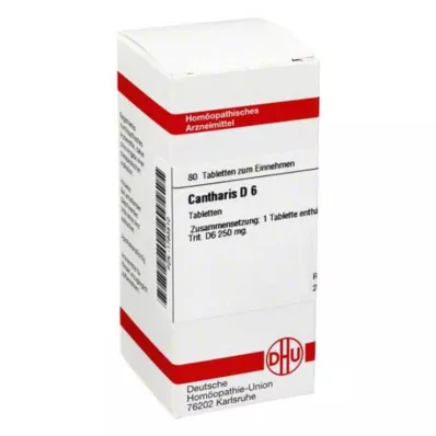 CANTHARIS D 6 tableta, 80 kom CANTHARIS D 6 tableta, 80 kom