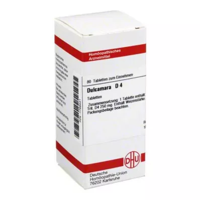DULCAMARA D 4 tablete, 80 kom DULCAMARA D 4 tablete, 80 kom