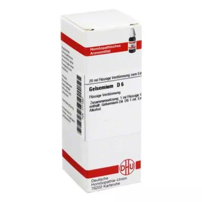 GELSEMIUM D 6 Razrjeđenje, 20 ml