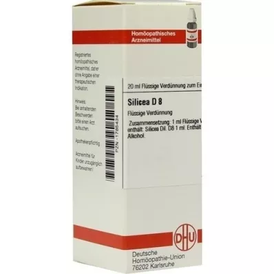 SILICEA D 8 Razrjeđenje, 20 ml SILICEA D 8 Razrjeđenje, 20 ml