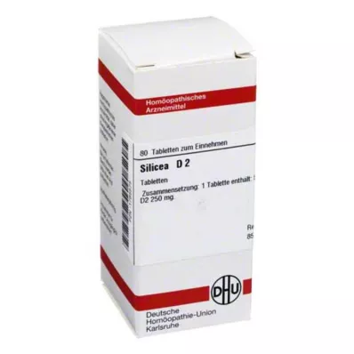 SILICEA D 2 tablete, 80 kom