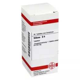 SILICEA D 4 tablete, 80 kom