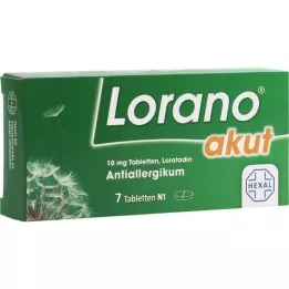 LORANO Akutne tablete, 7 sati