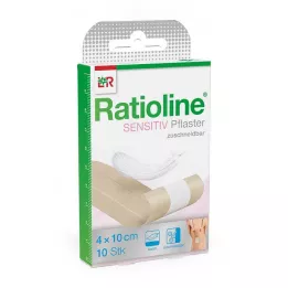 RATIOLINE povoj za osjetljive rane 4 cmx1 m, 1 kom