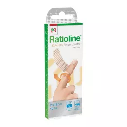 RATIOLINE elastični zavoj za prste 2x12 cm, 10 kom