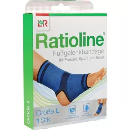 RATIOLINE Aktivni zavoj gležnja Gr.L, 1 ST