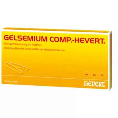 GELSEMIUM KOMP.Hevert ampule, 20 ml GELSEMIUM KOMP.Hevert ampule, 20 ml