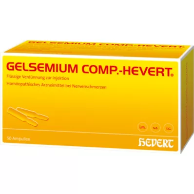 GELSEMIUM KOMP.Hevert ampule, 100 ml GELSEMIUM KOMP.Hevert ampule, 100 ml