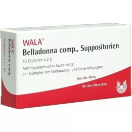 BELLADONNA COMP.Suppositories, 10x2 g