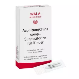 ACONITUM/CHINA komp. dječji čepići, 10X1 kom