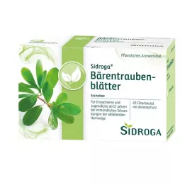 SIDROGA Filter vrećice čaja od lista medvjetke, 20X2,0 g