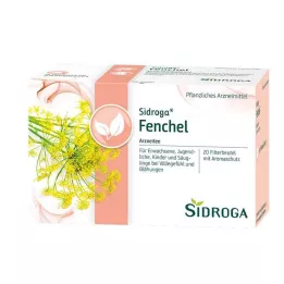 SIDROGA Filter vrećice čaja od komorača, 20X2,0 g